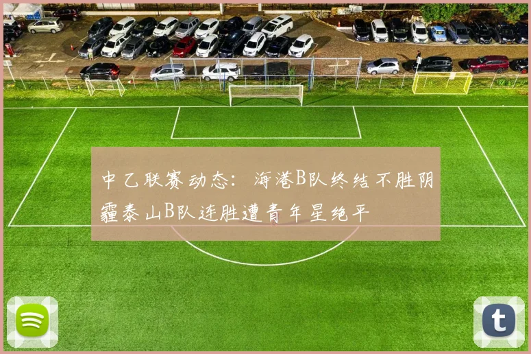 中乙联赛动态：海港B队终结不胜阴霾泰山B队连胜遭青年星绝平