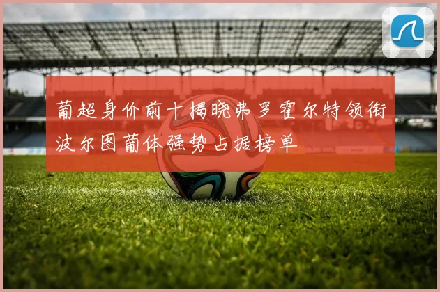 葡超身价前十揭晓弗罗霍尔特领衔波尔图葡体强势占据榜单